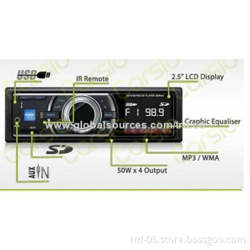 Car Radio Player, Deckles Head Unit USB/SD Player